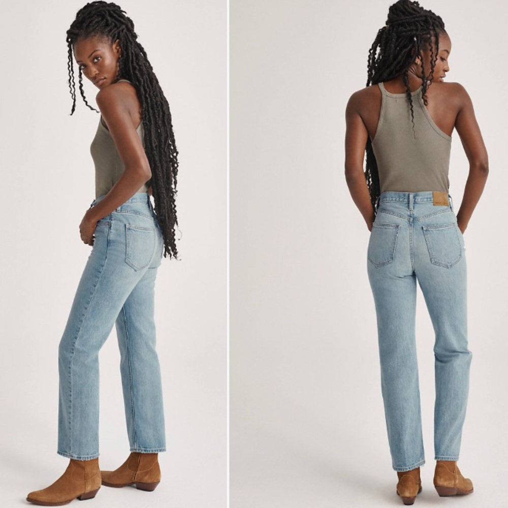 Aritzia Denim Forum Joni High Rise Loose Jeans in Blondie Bleu size 25 👖